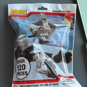 BEST LOCK CONSTRUCTION TOYS S.W.A.T. VEHICLE SET 100% COMPATIBLE 120 PCS NEW